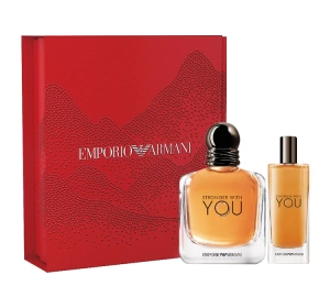 Armani Emporio Stronger With You woda toaletowa spray 30 ml + woda perfumowana spray 15 ml