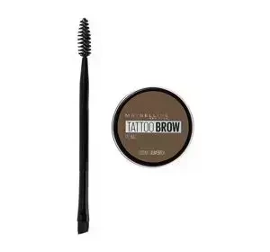 Maybelline Tattoo Brow wodoodporna pomada do brwi z pędzelkiem 03 Medium Brown 3,5 ml