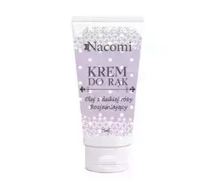 Nacomi rozjaśniający krem do rąk olej Dzika Róża 85 ml