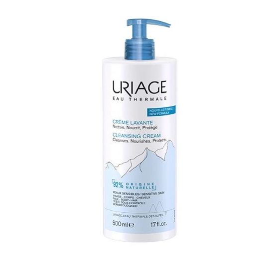 Uriage Eau Thermale Creme Lavante odżywczy krem do mycia twarzy i ciała 500ml 