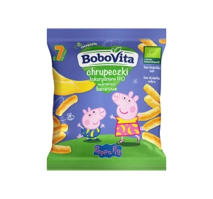 BoboVita chrupeczki kukurydziane BIO po 7 miesiącu Wyśmienicie Bananowe 20 g