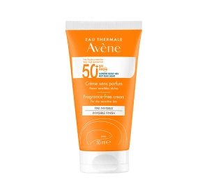 Avène krem bez zapachu SPF50+ Invisible skóra sucha i wrażliwa 50 ml