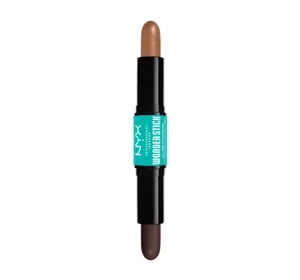 NYX Professional Makeup Wonder Stick dwustronny sztyft do konturowania twarzy 07 Deep 2 × 4 g