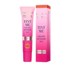 Claresa Care All Day Tint Me koloryzujący balsam do ust 3 w1 z filtrem SPF30 Pudding 12 ml