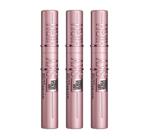 Maybelline Lash Sensational Sky High tusz do rzęs 01 Very Black 3 x 7,2 ml