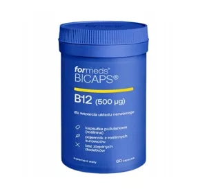 Formeds Bicaps B12 suplement diety 60 kapsułek
