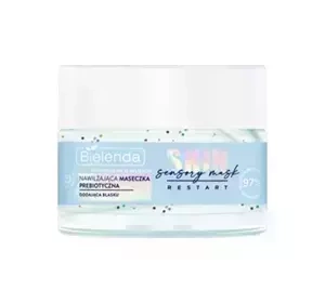Bielenda Skin Restart Sensory Mask nawilżająca maseczka prebiotyczna dodająca blasku 50 ml