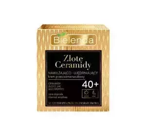 Bielenda Złote Ceramidy nawilżająco-ujędrniający krem przeciwzmarszczkowy na dzień i na noc 40+ 50 ml