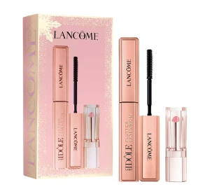 Lancôme tusz do rzęs Lash Idôle Flutter Extension 01 True Black 5 ml + balsam do ust Lip Idôle Butterglow 10 Keep it Glowy 0,8 g