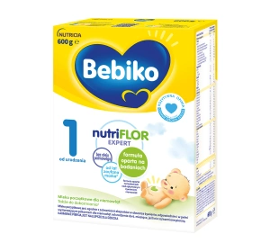 Bebiko NutriFlor Expert 1 mleko początkowe dla niemowląt od urodzenia 600 g