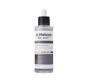 Dr.Melaxin Peel Shot Exfoliating Black Rice Ampoule delikatnie złuszczająca ampułka z ekstraktem z czarnego ryżu 80 ml