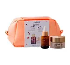 Sesderma C-Vit zestaw prezentowy w kosmetyczce serum 30 ml + krem 50 ml