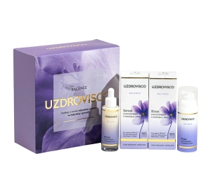 Uzdrovisco Balance zestaw prezentowy krem na dzień i na noc 50 ml + serum do twarzy 30 ml