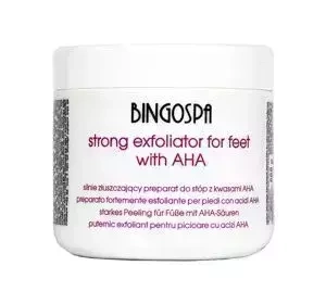 BingoSpa preparat złuszczający do stóp z Kwasami AHA 600 g