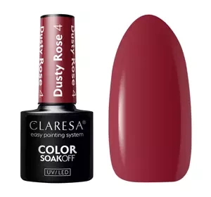 Claresa hybrydowy lakier do paznokci Dusty Rose 4 5 g