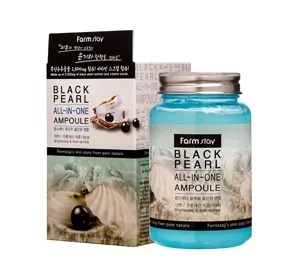 Farmstay Black Pearl rewitalizujące serum z ekstraktem z czarnej perły ampułka 250 ml