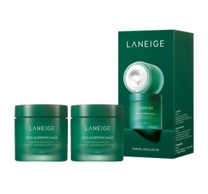 Laneige Cica Sleeping Mask regenerująca maska na noc 2 x 60 ml