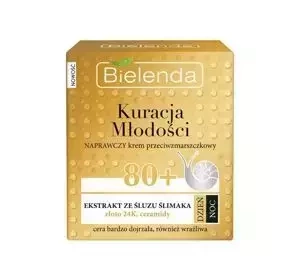 Bielenda Kuracja Młodości naprawczy krem przeciwzmarszczkowy 80+ 50 ml