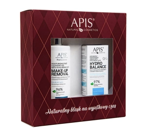 Apis Hydro Balance zestaw prezentowy do pielęgnacji twarzy żel do mycia twarzy 300 ml + krem nawilżający 100 ml