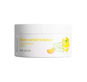 Nacomi peeling do ciała Peach Sorbet & Lemon 100 ml