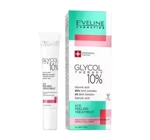 Eveline Cosmetics Glycol Therapy kwasowa kuracja peelingująca 10% 20 ml