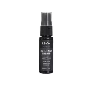 NYX Professional Makeup Matte Finish mini utrwalający spray matujący 18 ml