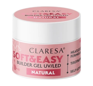 Claresa Soft & Easy żel budujący Natural 90 g