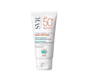 SVR Sun Secure Dry Touch ochronny krem do twarzy z pigmentem SPF50+ 60 g