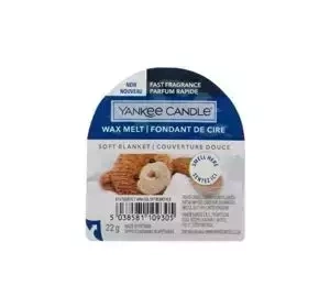 Yankee Candle wosk zapachowy do kominków Soft Blanket 22 g
