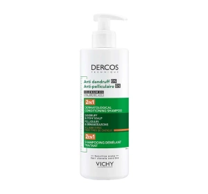 Vichy Dercos szampon przeciwłupieżowy z odżywką 2w1 390 ml
