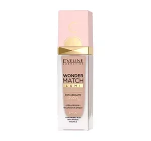 Eveline Cosmetics Wonder Match Lumi luksusowy podkład rozświetlający 20 Nude 30 ml