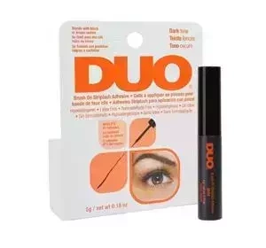 Ardell Duo Brush On klej do sztucznych rzęs Dark Tone 5 g