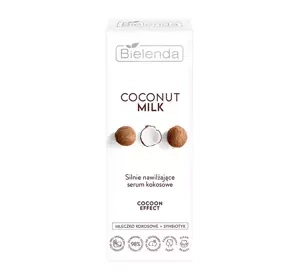 Bielenda Coconut Milk silnie nawilżające serum kokosowe 30 ml