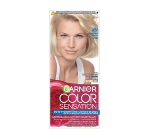 Garnier Color Sensation rozjaśniająca farba do włosów S10 Srebrzysty Blond