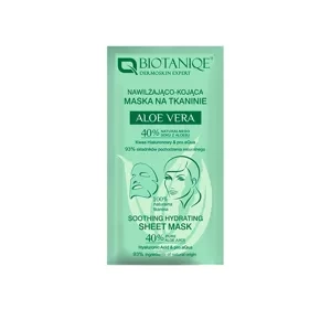 Biotaniqe Aloe Vera nawilżająco-kojąca maska na tkaninie 15 ml