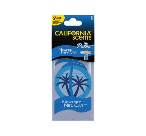 California Scents Palms zapachowa zawieszka do auta Newport New Car