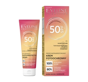 Eveline Cosmetics przeciwzmarszczkowy krem fotoochronny z filtrem SPF50 30 ml