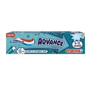 Aquafresh Advance pasta do zębów dla dzieci 9-12 lat Mint Boost 75 ml