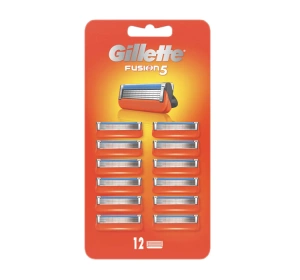 Gillette Fusion 5 wkłady do maszynki do golenia dla mężczyzn 12 sztuk