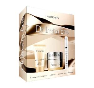 Dr Irena Eris Authority zestaw krem na dzień 50 ml + krem na noc 30 ml + krem pod oczy 15 ml
