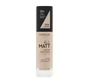 Catrice All Matt Shine Control podkład do twarzy 010N Neutral Light Beige 30 ml