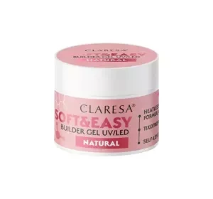 Claresa Soft & Easy żel budujący Natural 12 g
