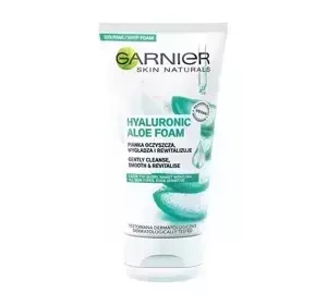 Garnier Hyaluronic Aloe Jelly pianka oczyszczająca do twarzy 150 ml