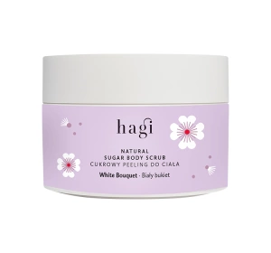 Hagi Biały Bukiet wygładzający peeling cukrowy do ciała 200 g