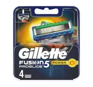 GILLETTE FUSION5 PROGLIDE POWER WKŁADY DO MASZYNKI 4 SZTUKI