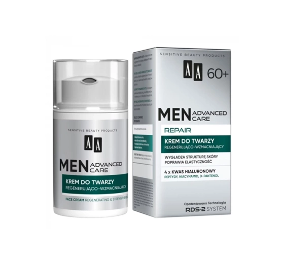 AA Men Advanced Care Repair 60+ krem do twarzy regenerująco-wzmacniający 50ml