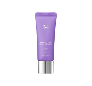 Missha M Perfect Cover Serum BB Cream SPF50+ PA++++ krem BB z serum 25 Warm Beige 20 ml