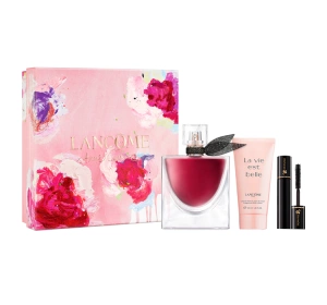Lancôme La Vie Est Belle L'Elixir woda perfumowana 50 ml + balsam do ciała 50 ml + tusz do rzęs Hypnôse Black 2 ml