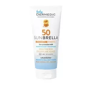 Dermedic Baby Sunbrella mleczko ochronne SPF50 dla dzieci i niemowląt od 1 miesiąca życia 100 g