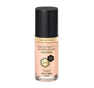 Max Factor Facefinity All Day Flawless 3 in1 wegański podkład N55 Beige 30 ml